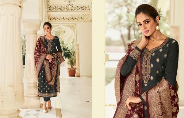 Zisa Kainaat Festival Wear Jacquard Designer Salwar Suit Collection